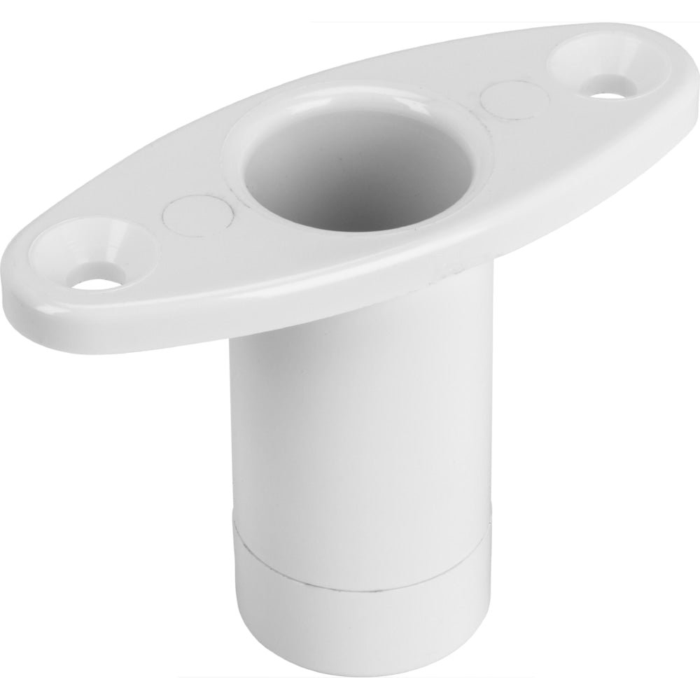 Locking Plastic Rowlock Socket - Grey