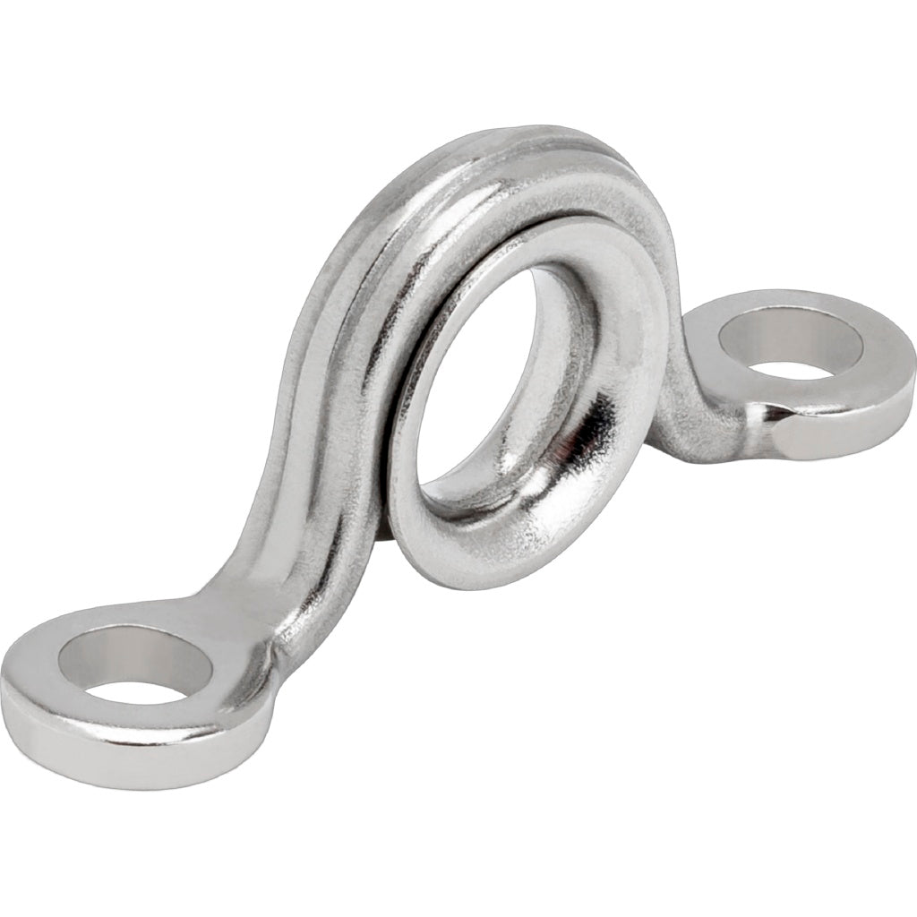 Forged Stainless Steel Eye Strap With Ferrule - M