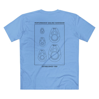 Dynamic Tii-On Blocks Tee