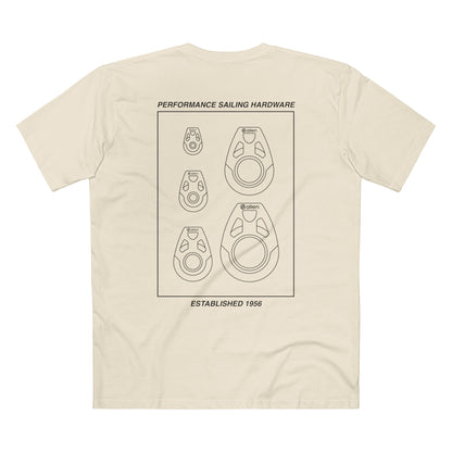 Dynamic Tii-On Blocks Tee