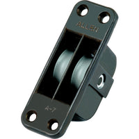 Aluminium 26mm Double Sheave Box - Plain Bearing