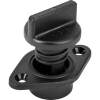 Drain Socket With Captive Screw Bung - Grey