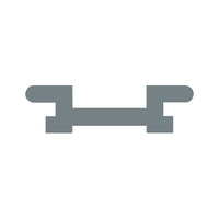 Alloy Track Un-Anodised