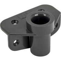 Side Mount Nylon Rowlock Socket - Grey