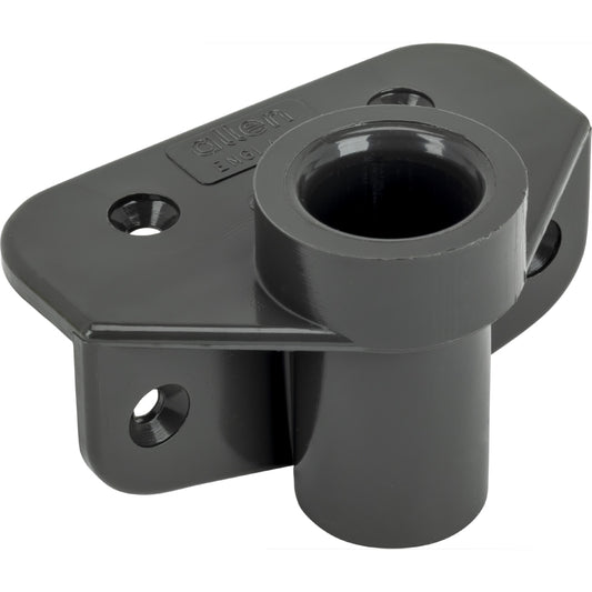 Side Mount Nylon Rowlock Socket - Grey