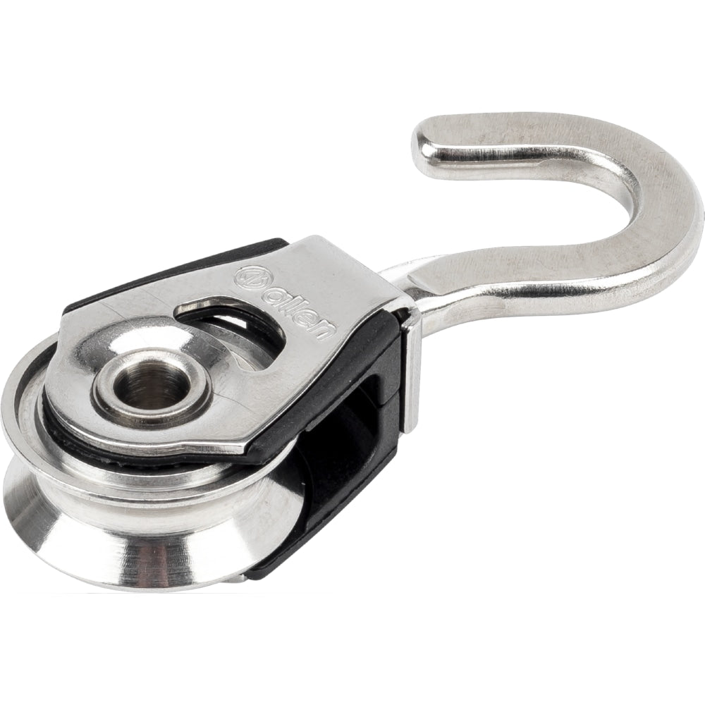 20mm Single High Load Block - Swivel, Hook