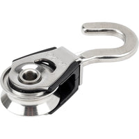 20mm Single High Load Block - Swivel, Hook