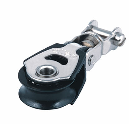 20mm Single Dynamic Block - Swivel, Fork