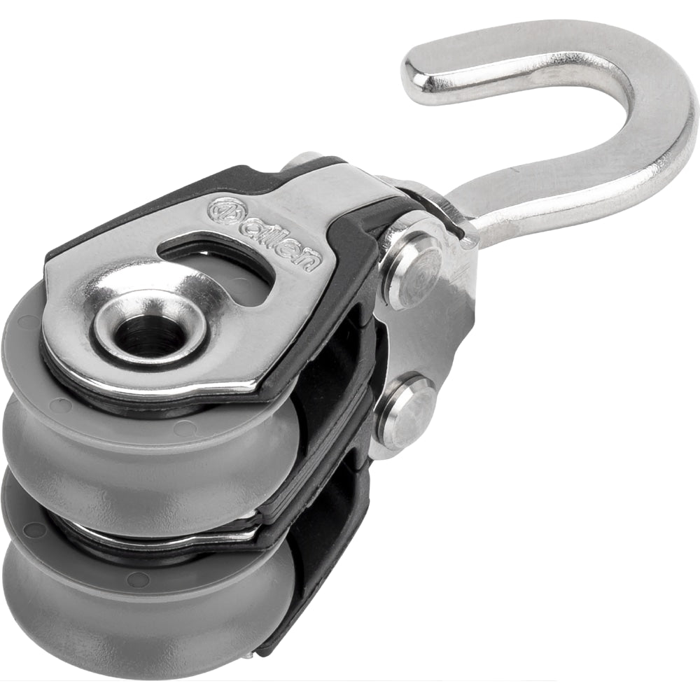 Plain Bearing Double With Swivel Hook