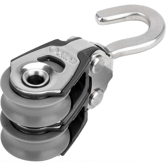 Plain Bearing Double With Swivel Hook