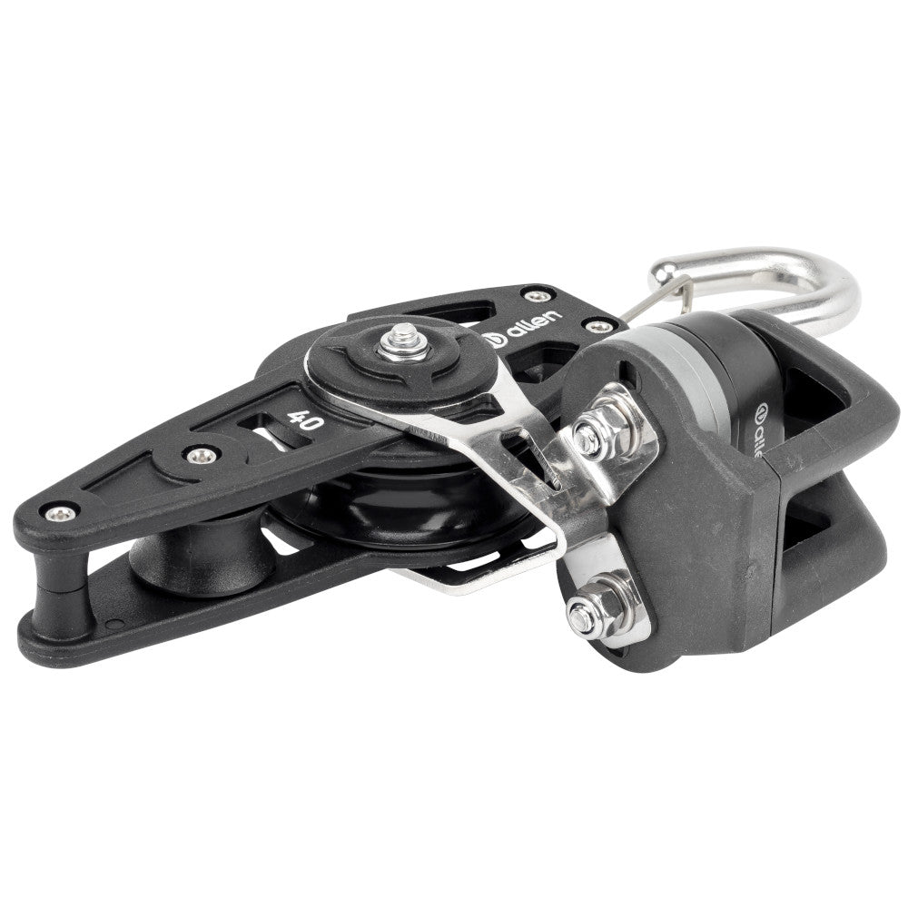 40mm Single Dynamic Block - Becket, Fiddle, Hook, Cleat
