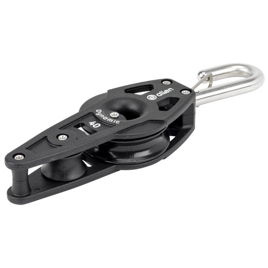 40mm Single Dynamic Block - Hook, Becket, Fiddle