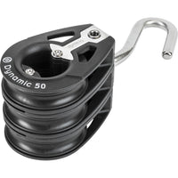 50mm Triple Dynamic Block - Hook