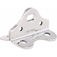 Stainless Steel Radiused Anchor Plate, Wide Hole
