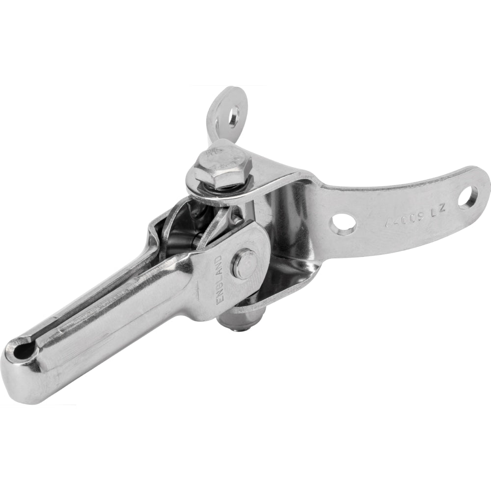 Stainless Steel Gooseneck With Radiused Strap