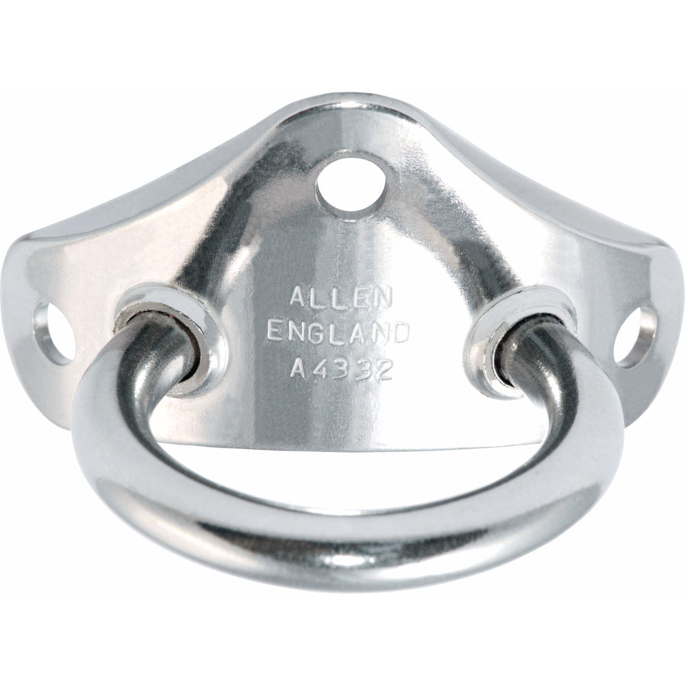 Spinnaker Pole Mast Bracket Single Eye - Stainless