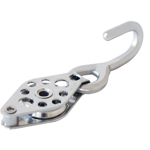 25mm Single Wire Block - Becket, Hook