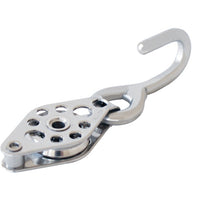 25mm Single Wire Block - Becket, Hook