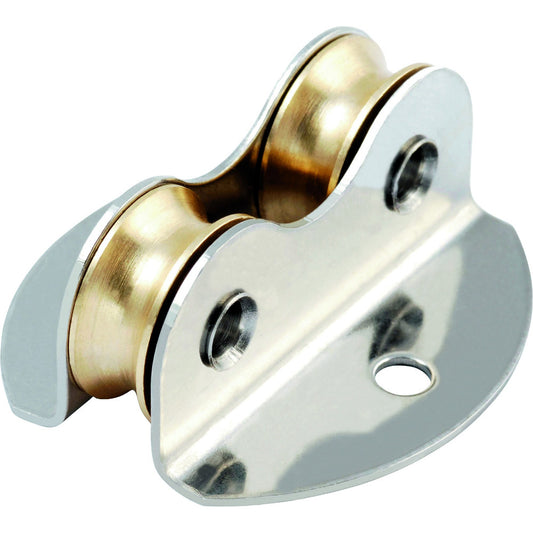 Through Deck Double With Brass Sheave
