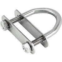 U Bolt With Top & Bottom Backing Plate