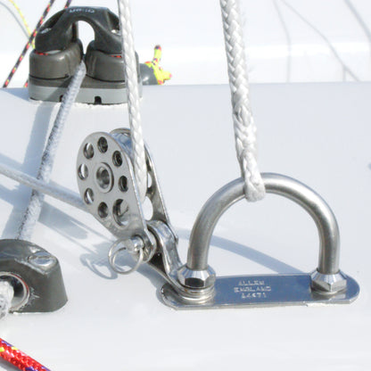 U Bolt With Top Backing Plate