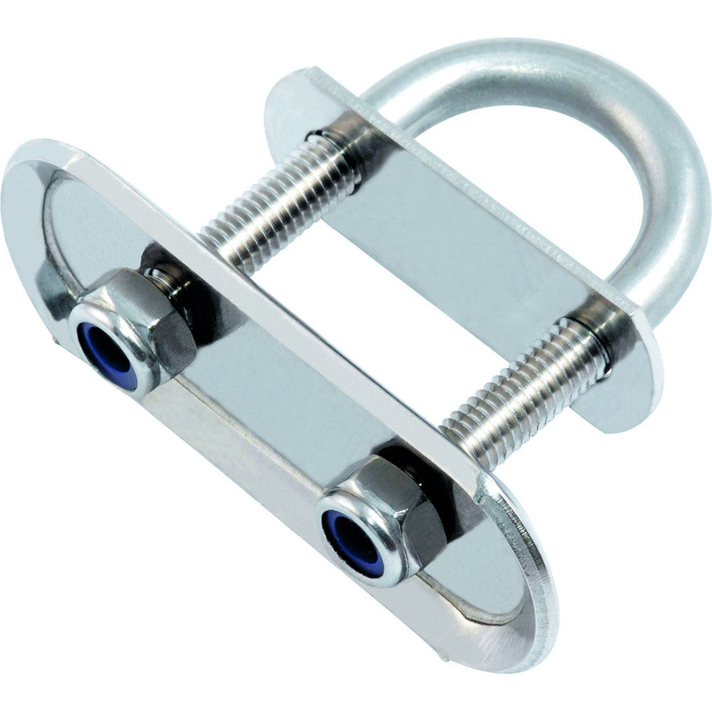 U Bolt With Heavy Duty Top & Bottom Backing Plate