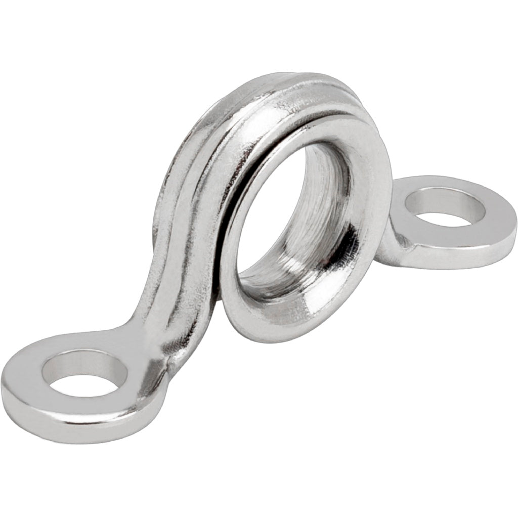 Forged Stainless Steel Eye Strap With Ferrule - Small