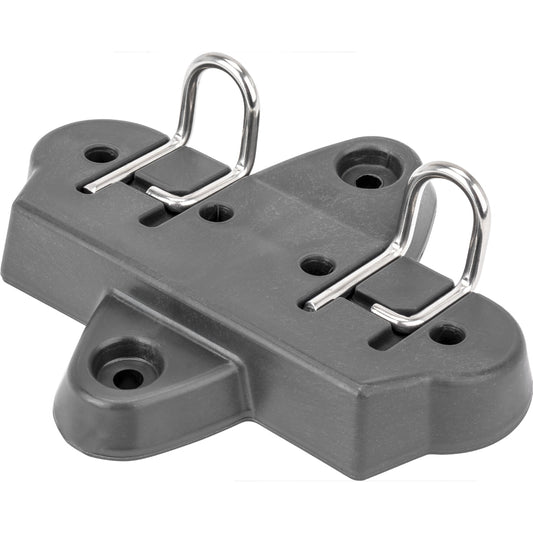 Laser Cam Cleat Plate With Wire Fairleads