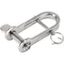 Shackle With Key Pin And Extra Pin & Ring