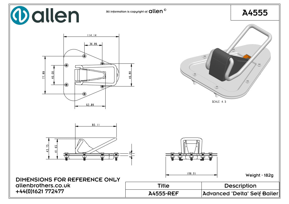 Advanced 'Delta' Self Bailer