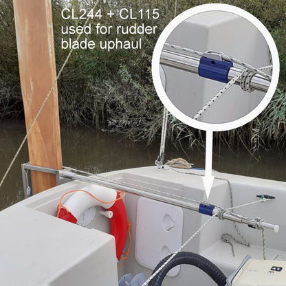 Aluminium Boom Cleat and Clamp